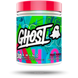 GHOST AMINO Fruit punch 30 servings with Essential Amino Acids, Hydration and Cognitive ingredients