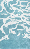 Nuloom Rugs - Abstract Dorcas - Aqua Green