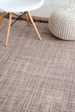 Nuloom Rugs - Flatweave Tassel Cotton Solid Elke  - Beige