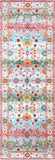 nuLOOM Rugs - Floral Oriental Mabelle - Pink