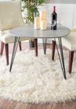 Nuloom Rugs - Hand Woven Genuine Greek Flokati - Natural