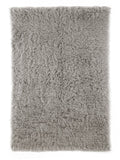 Nuloom Rugs - Hand Woven Genuine Greek Flokati - Natural Grey