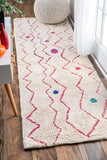 Nuloom Rugs - Hand Tufted Ninfa Moroccan Shag - Red