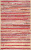 Nuloom Rugs - Taina Braided Stripes - Red