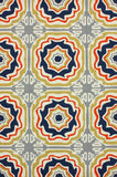 Nuloom Rugs - Hand Hooked Sevilla Tiles Indoor/ Outdoor Area Rug - Multi