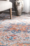 Nuloom Rugs - Persian Medallion Caterina  - Grey