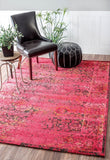 Nuloom Rugs - Vintage Shuler - Cherry Pink