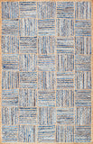 Nuloom Rugs - Hand Braided Elva Jute  - Blue