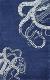 Nuloom Rugs - Hand Tufted Octopus Tail - Navy