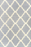 Nuloom Rugs - Hand Hooked Marrakech Trellis - Spa Blue