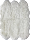 Nuloom Rugs - Hand Made Sexto Luxe Sheepskin - Natural