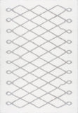 Nuloom Rugs - Stasia Diamond Shag - Grey