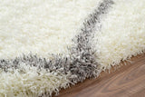 Nuloom Rugs - Machine Made Diamond Shag - Grey
