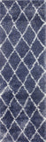 Nuloom Rugs - Machine Made Diamond Shag - Blue