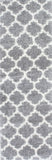 nuLOOM Rugs - Luna Trellis Shag - Grey