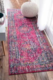 Nuloom Rugs - Persian Vintage Arla  - Fuchsia