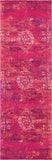 Nuloom Rugs - Tanja Overdyed Medallion - Fuchsia