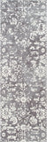 Nuloom Rugs - Arvilla Damask - Charcoal