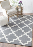 Nuloom Rugs - Meeker Trellis - Grey