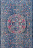 Nuloom Rugs - Celina Floral Mandala - Navy