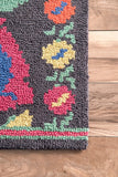 Nuloom Rugs - Hand Hooked Floral Daisy - Charcoal