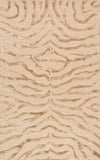nuLOOM Rugs - Hand Tufted Plush Zebra - Brown