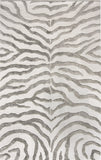 Nuloom Rugs - Hand Tufted Plush Zebra - Grey