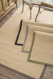 Nuloom Rugs - Machine Woven Orsay Sisal Rug - Brown