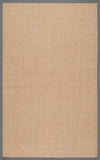 nuLOOM Rugs - Machine Woven Orsay Sisal Rug - Light Grey