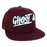 GHOST Logo Maroon Snapback